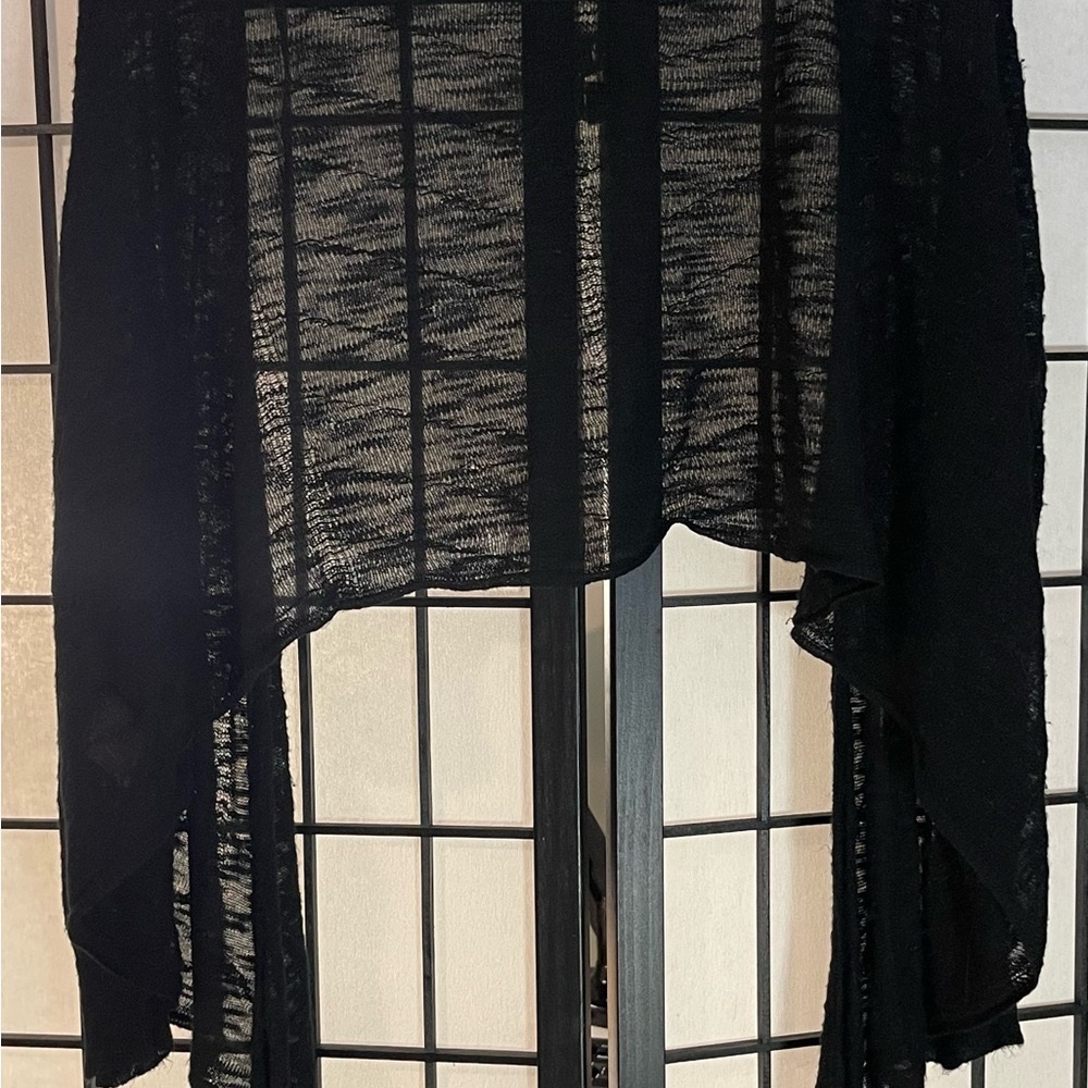 Black Women's Short Cardigan.
